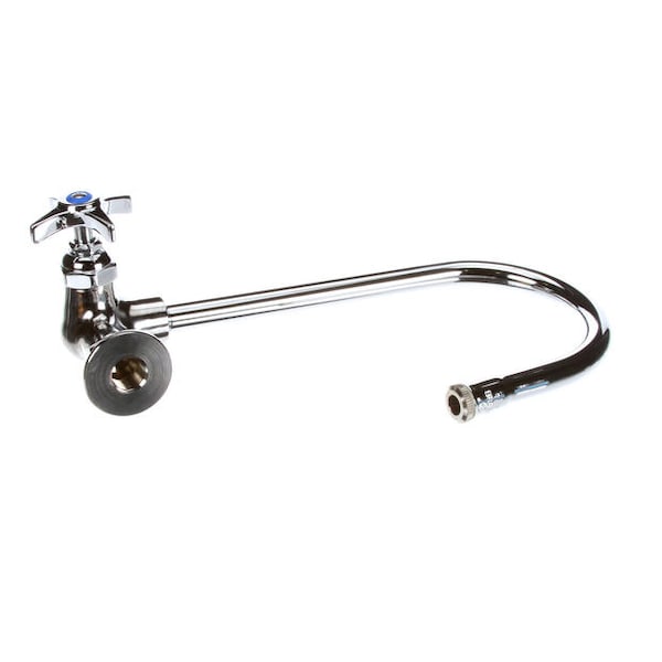 Single Pantry Faucet, Wall Mt, Swivel/Rigid Goosen
